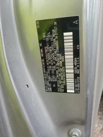 5TBRU34126S479570 - 2006 TOYOTA TUNDRA ACCESS CAB SR5 SILVER photo 12