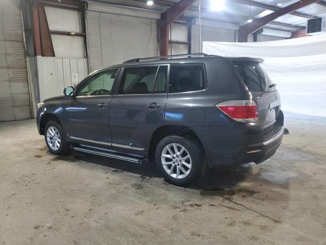 5TDZK3EH1CS059965 - 2012 TOYOTA HIGHLANDER BASE Bleu photo 2