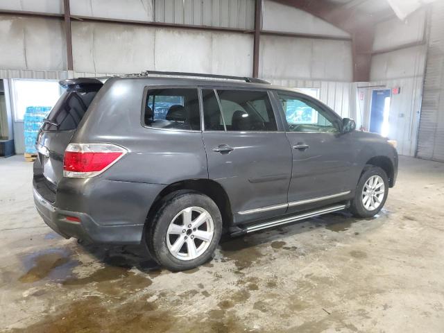 5TDZK3EH1CS059965 - 2012 TOYOTA HIGHLANDER BASE Bleu photo 3