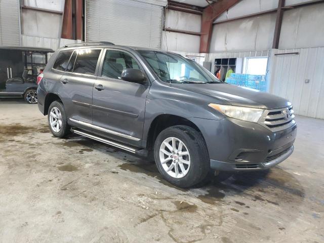 5TDZK3EH1CS059965 - 2012 TOYOTA HIGHLANDER BASE Bleu photo 4