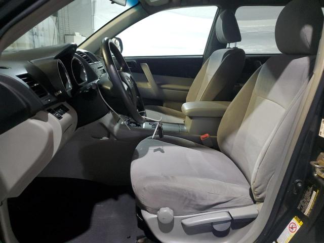 5TDZK3EH1CS059965 - 2012 TOYOTA HIGHLANDER BASE Bleu photo 7