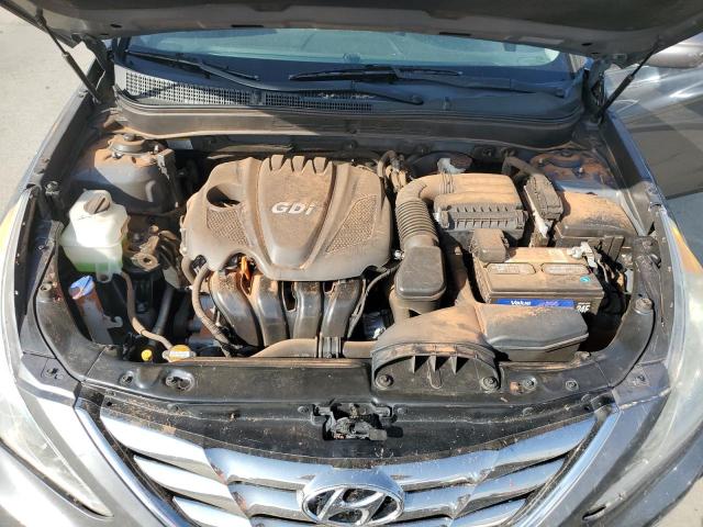 5NPEC4AC2CH363324 - 2012 HYUNDAI SONATA SE GRAY photo 11