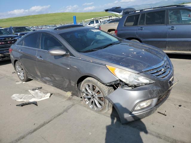 5NPEC4AC2CH363324 - 2012 HYUNDAI SONATA SE GRAY photo 4