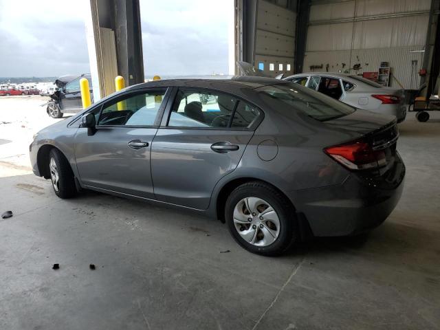 19XFB2F58DE088828 - 2013 HONDA CIVIC LX ნაცრისფერი ფოტო 2