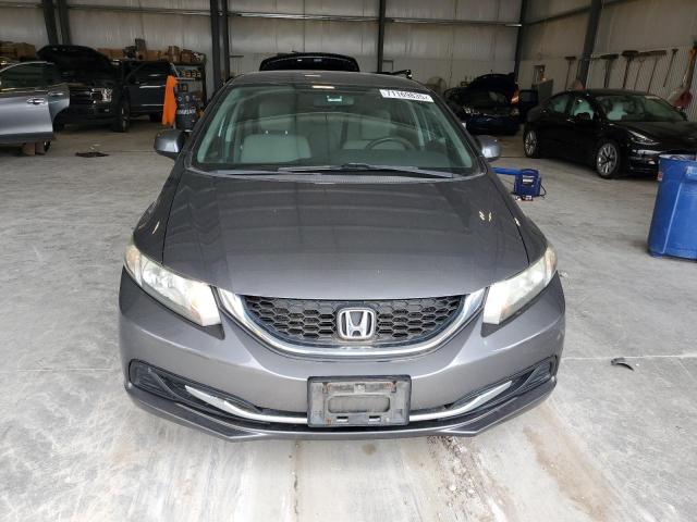 19XFB2F58DE088828 - 2013 HONDA CIVIC LX ნაცრისფერი ფოტო 5