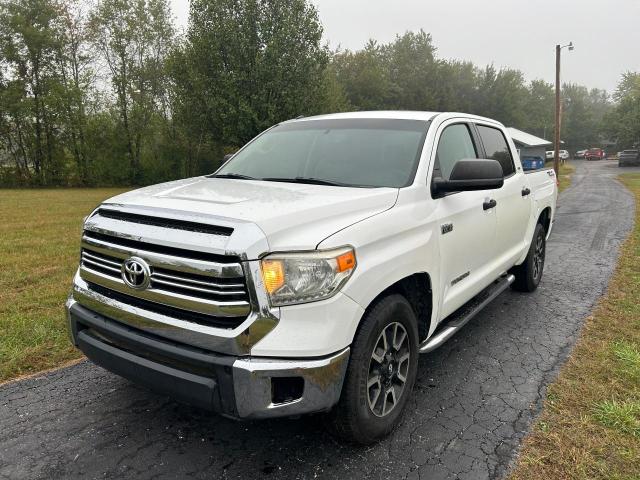 5TFDW5F12EX396556 - 2014 TOYOTA TUNDRA CREWMAX SR5 WHITE photo 2