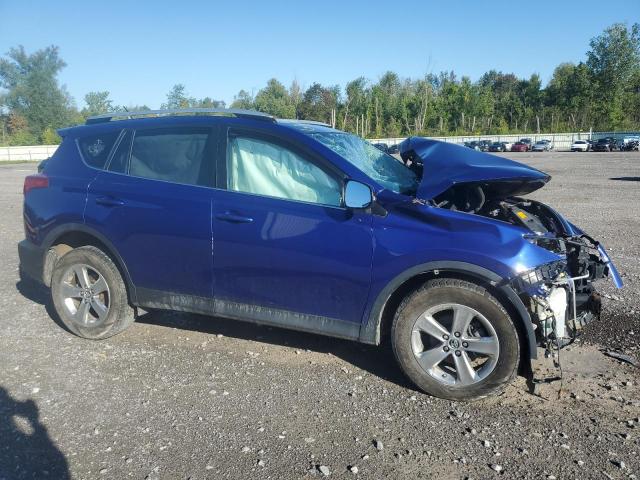 2T3RFREV6FW291137 - 2015 TOYOTA RAV4 XLE BLUE photo 4