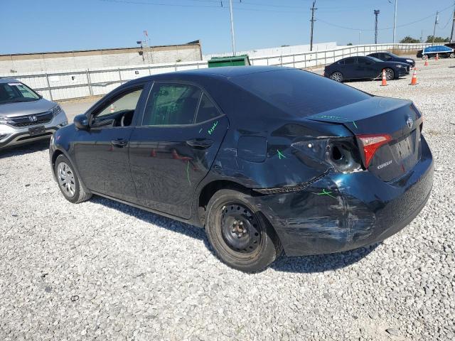 5YFBURHE5JP850408 - 2018 TOYOTA COROLLA L BLUE photo 2