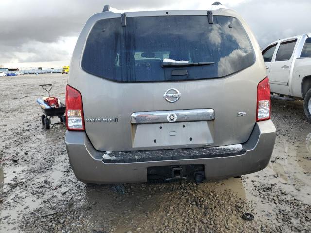 5N1AR18W65C735141 - 2005 NISSAN PATHFINDER LE SILVER photo 6