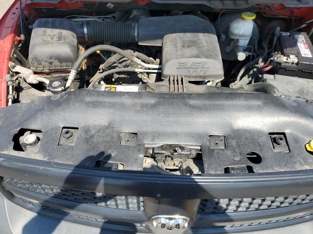 1C6RR6FG7KS630181 - 2019 RAM 1500 CLASSIC TRADESMAN 红色 照片 11