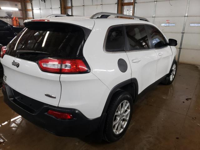 1C4PJMCB6FW500587 - 2015 JEEP CHEROKEE LATITUDE WHITE photo 3