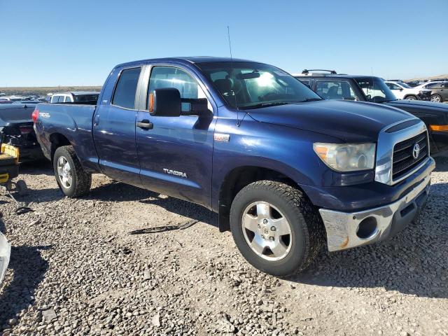 5TFBV54157X014679 - 2007 TOYOTA TUNDRA DOUBLE CAB SR5 BLUE photo 4