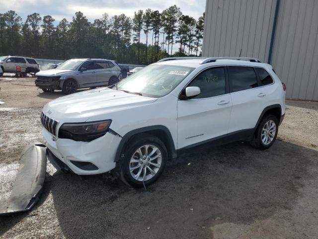 1C4PJLCB6KD452685 - 2019 JEEP CHEROKEE LATITUDE WHITE photo 1