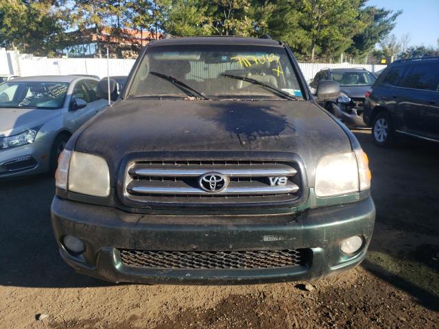 5TDBT48A82S076778 - 2002 TOYOTA SEQUOIA LIMITED BLACK photo 5