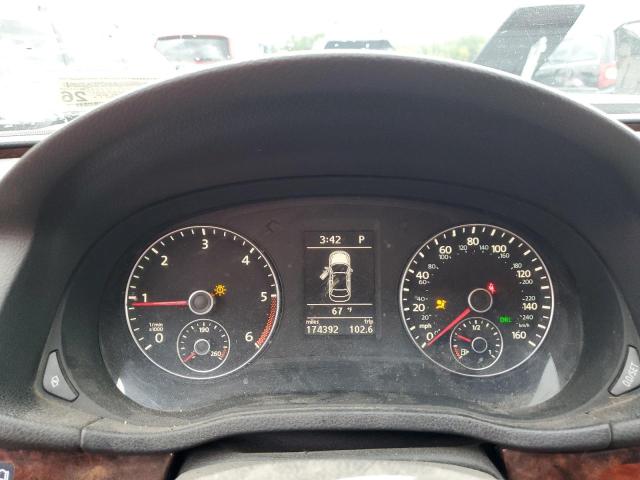 1VWCN7A36CC109997 - 2012 VOLKSWAGEN PASSAT SEL Blanc photo 9