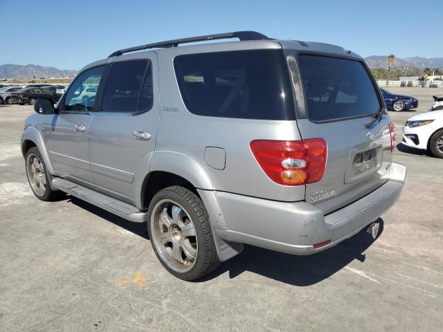 5TDZT38A41S028220 - 2001 TOYOTA SEQUOIA LIMITED SILVER photo 2