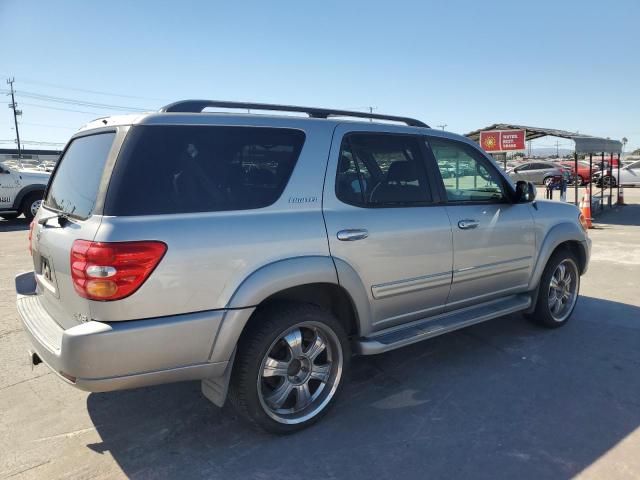 5TDZT38A41S028220 - 2001 TOYOTA SEQUOIA LIMITED SILVER photo 3