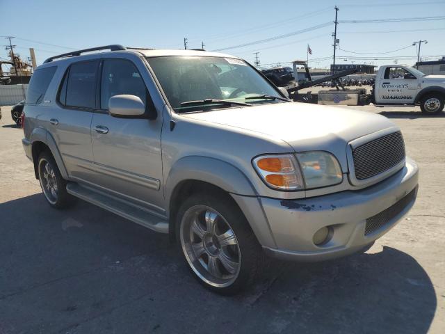 5TDZT38A41S028220 - 2001 TOYOTA SEQUOIA LIMITED SILVER photo 4