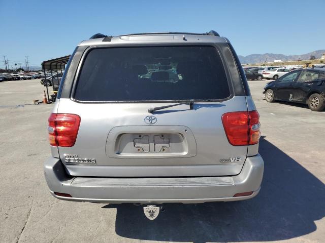 5TDZT38A41S028220 - 2001 TOYOTA SEQUOIA LIMITED SILVER photo 6