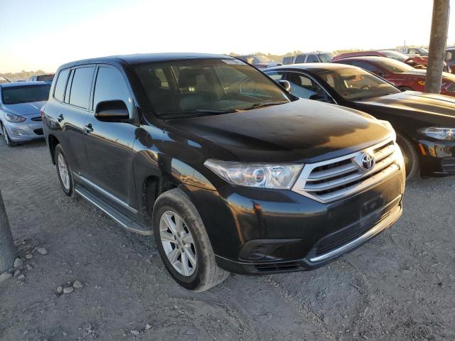 5TDZA3EH8DS045517 - 2013 TOYOTA HIGHLANDER BASE BLACK photo 4