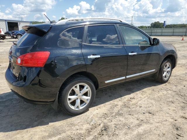 JN8AS5MV0BW670931 - 2011 NISSAN ROGUE S BLACK photo 3