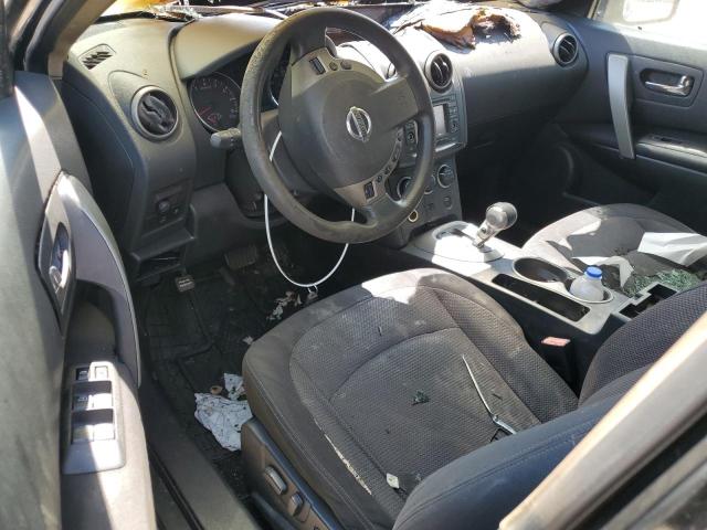 JN8AS5MV0BW670931 - 2011 NISSAN ROGUE S BLACK photo 8