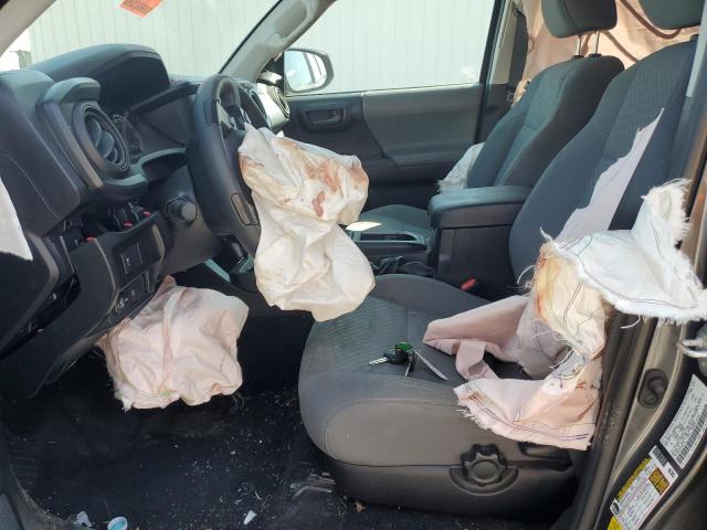 3TMCZ5AN5MM403162 - 2021 TOYOTA TACOMA DOUBLE CAB CHARCOAL photo 7