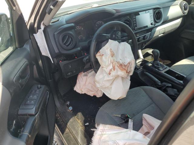 3TMCZ5AN5MM403162 - 2021 TOYOTA TACOMA DOUBLE CAB CHARCOAL photo 8