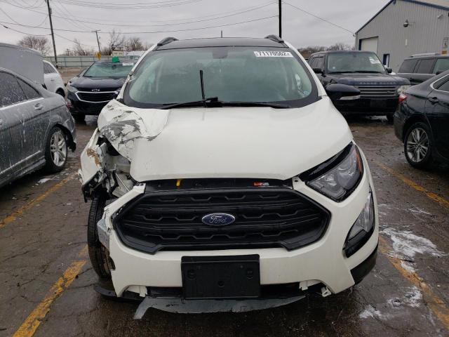 MAJ6S3JLXNC474239 - 2022 FORD ECOSPORT SES WHITE photo 5