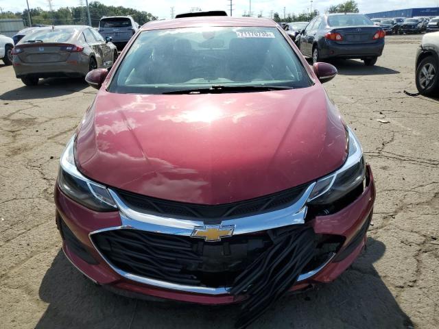 3G1BE6SM8KS574766 - 2019 CHEVROLET CRUZE LT 红色 照片 5