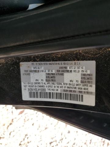 3MZBN1M30JM160668 - 2018 MAZDA 3 GRAND TOURING BLACK photo 12