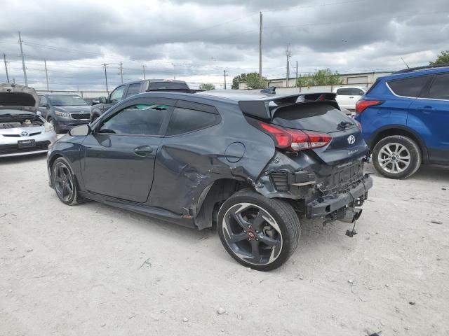 KMHTH6AB7KU020617 - 2019 HYUNDAI VELOSTER TURBO CHARCOAL photo 2