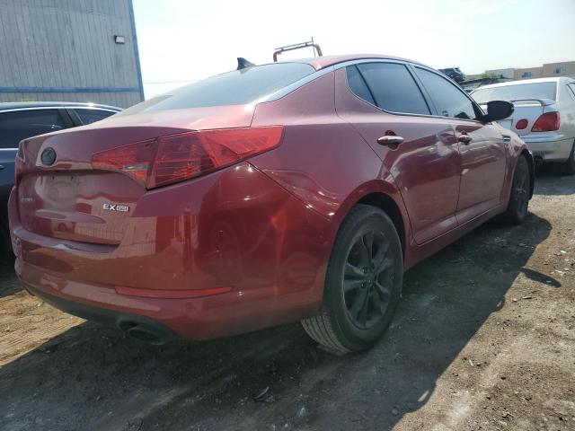 5XXGN4A72CG075773 - 2012 KIA OPTIMA EX RED photo 3