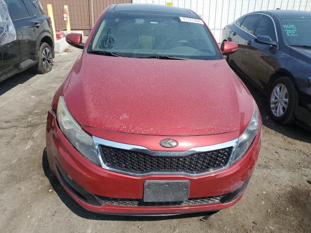 5XXGN4A72CG075773 - 2012 KIA OPTIMA EX RED photo 5