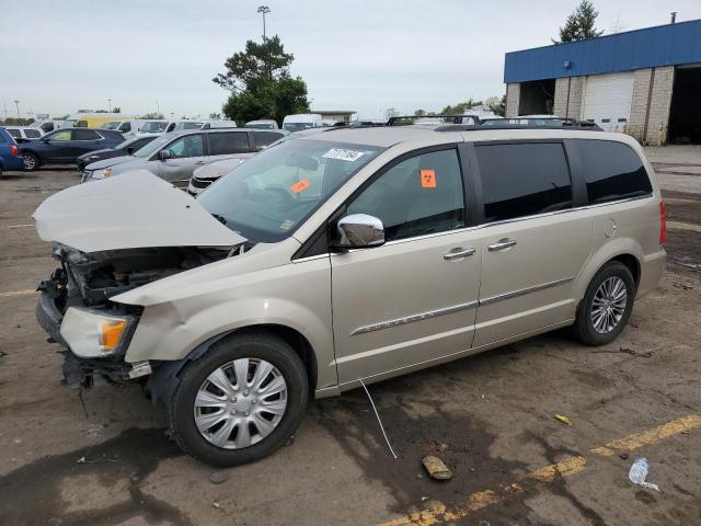 2C4RC1CG0DR509594 - 2013 CHRYSLER TOWN & COU TOURING L CREAM photo 1