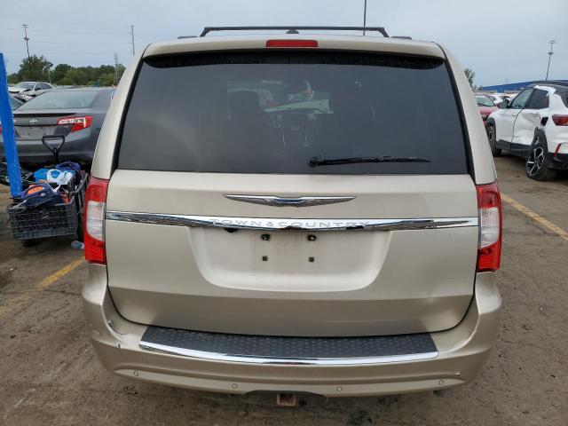 2C4RC1CG0DR509594 - 2013 CHRYSLER TOWN & COU TOURING L CREAM photo 6