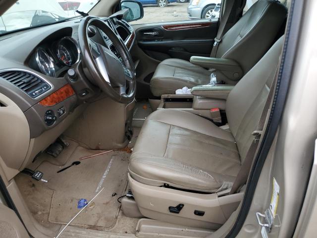 2C4RC1CG0DR509594 - 2013 CHRYSLER TOWN & COU TOURING L CREAM photo 7