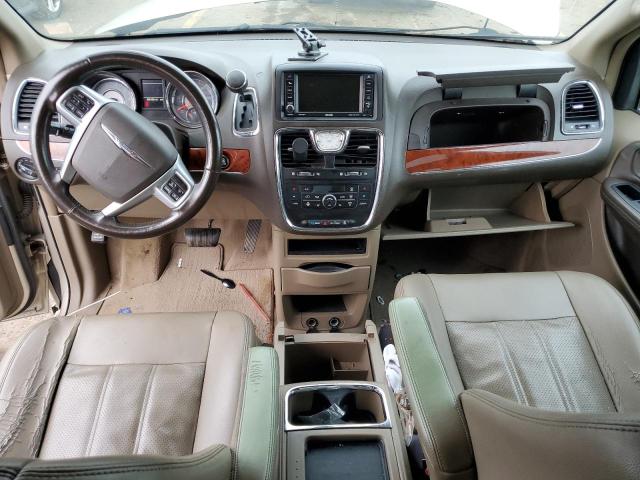 2C4RC1CG0DR509594 - 2013 CHRYSLER TOWN & COU TOURING L CREAM photo 8