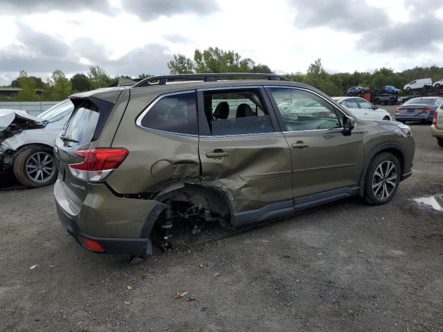 JF2SKAPC1PH486114 - 2023 SUBARU FORESTER LIMITED GREEN photo 3