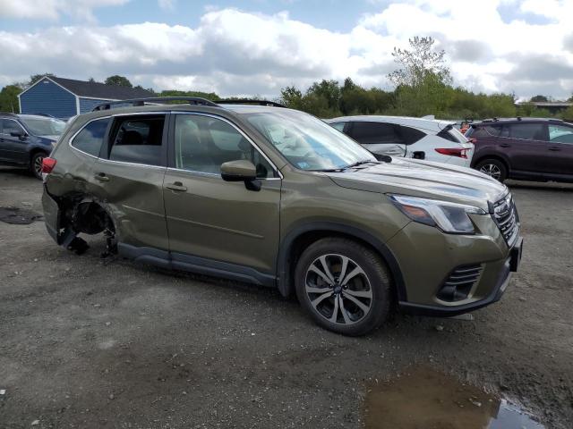 JF2SKAPC1PH486114 - 2023 SUBARU FORESTER LIMITED GREEN photo 4