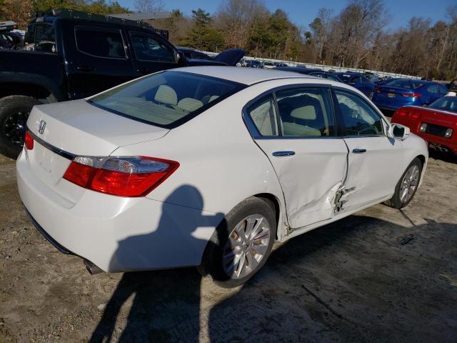 1HGCR2F72FA210462 - 2015 HONDA ACCORD EX WHITE photo 3