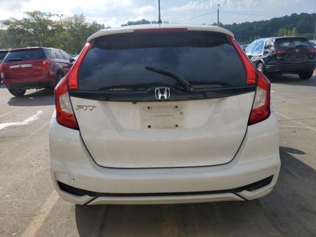 3HGGK5H42KM745945 - 2019 HONDA FIT LX WHITE photo 6