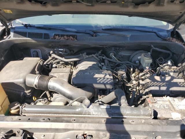 5TFRT541X7X015721 - 2007 TOYOTA TUNDRA DOUBLE CAB SR5 GRAY photo 11