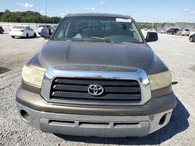 5TFRT541X7X015721 - 2007 TOYOTA TUNDRA DOUBLE CAB SR5 GRAY photo 5
