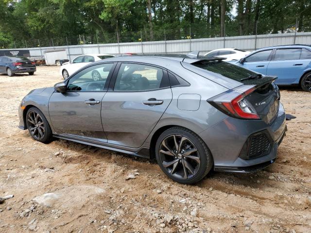 SHHFK7H98KU216679 - 2019 HONDA CIVIC SPORT TOURING GRAY photo 4