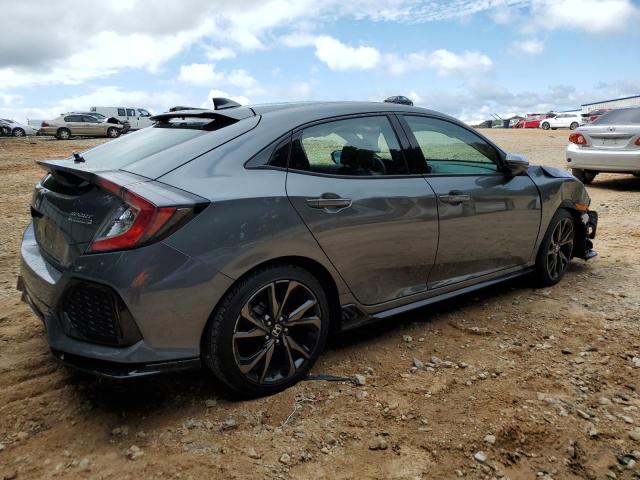 SHHFK7H98KU216679 - 2019 HONDA CIVIC SPORT TOURING GRAY photo 5