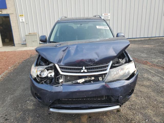 JA4MT41X09Z008727 - 2009 MITSUBISHI OUTLANDER XLS BLUE photo 5