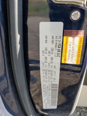 2C4RC1BG2JR128536 - 2018 CHRYSLER PACIFICA TOURING L BLUE photo 13