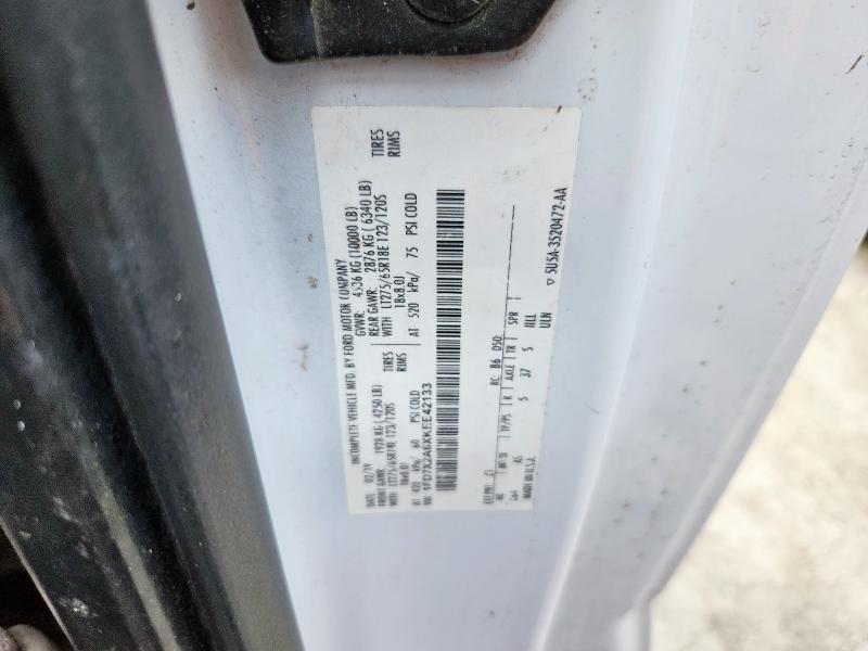 1FD7X2A6XKEE42133 - 2019 FORD F250 SUPER DUTY أبيض صورة 12