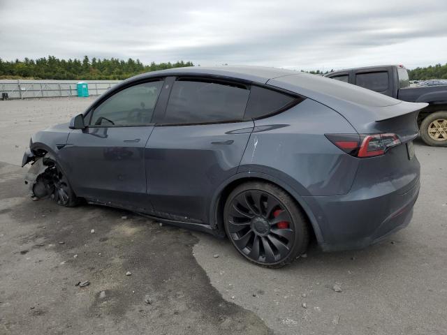 7SAYGDEF1NF398639 - 2022 TESLA MODEL Y GRAY photo 2